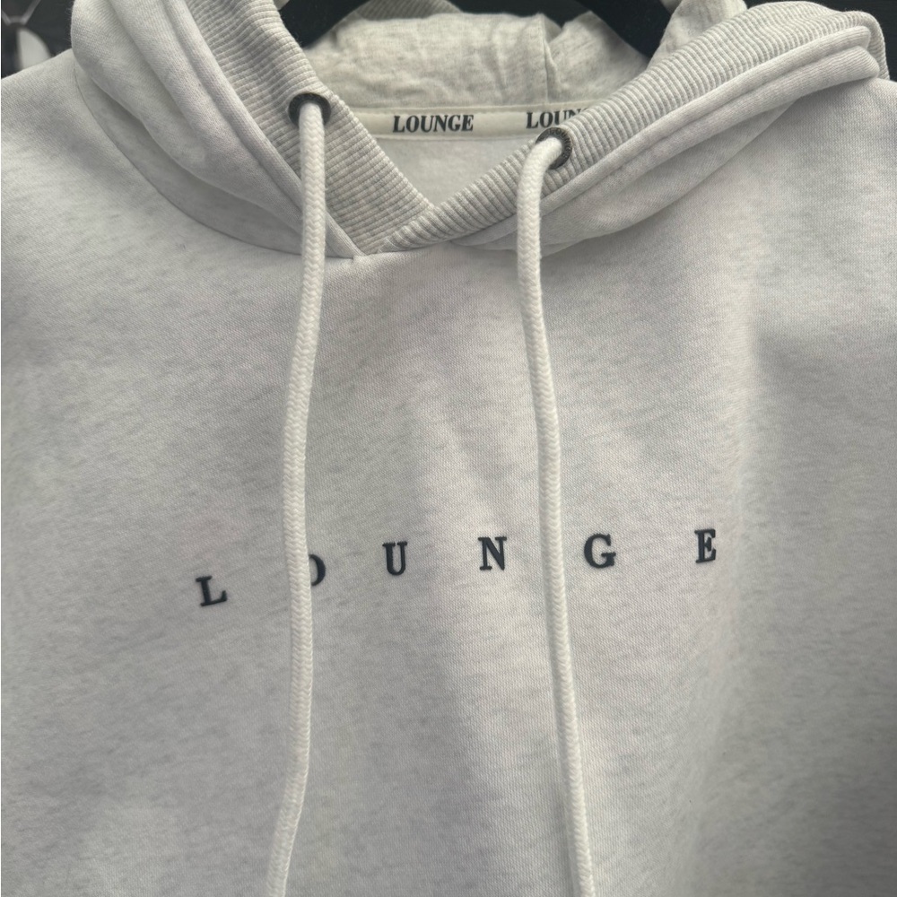 Lounge Women's Light Gray Hoodie & Sweatpants Set - Picture 7 of 7